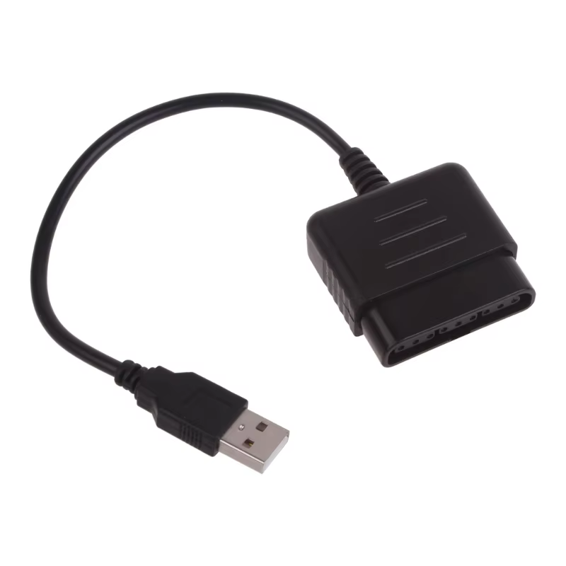 Pour PS1 GamePad vers PC USB jeux contrôleur adaptateur convertisseur
