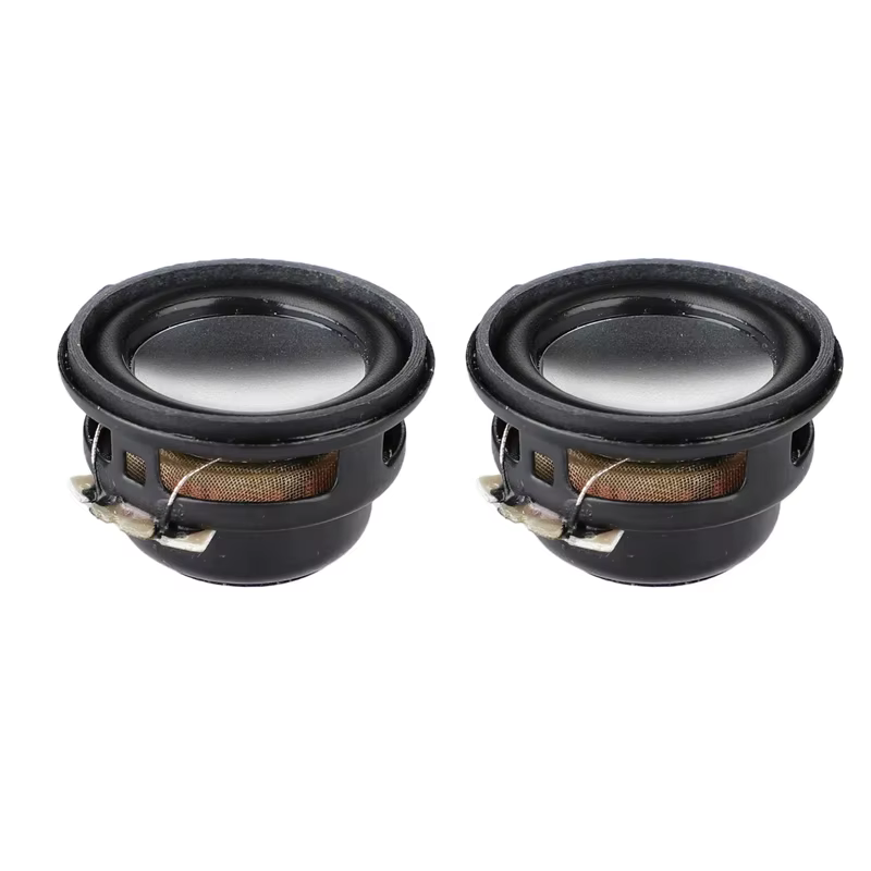 2 pièces Mini haut-parleurs Audio 27MM 4 Ohm 3W basse multimédia haut-parleurs sonores portables Aud