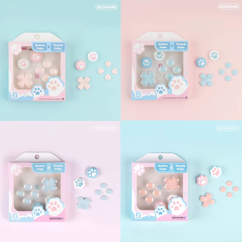 D-pad déplacer bouton de Direction croisée ABXY clé autocollant Joystick pouce bâton poignée couvert