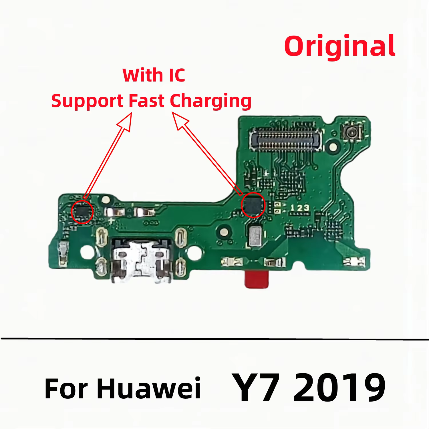 Carte de connecteur de Dock de chargeur USB d'origine, Port de chargement, câble flexible pour Huawe