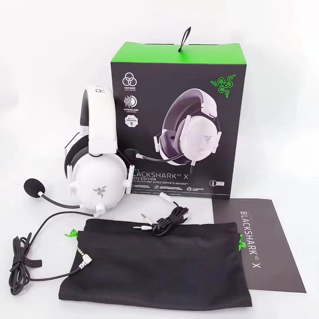 Razer-Casque de jeu filaire BlackShlavabo V2 X, son surround 7.1, jeu pour PS4,PS5, Nintendo Switch,