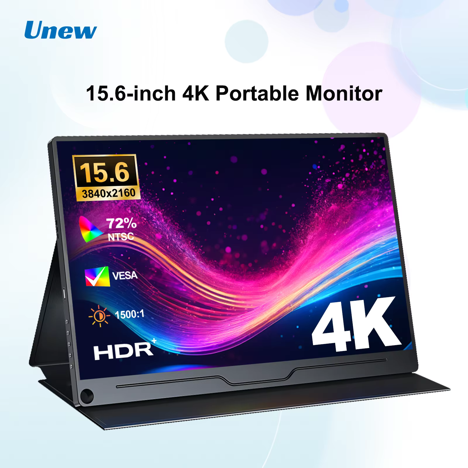 【Expédition depuis l'Allemagne】Moniteur Portable UHD 15.6 pouces, écran Ultra-fin 4K IPS 3840x2160, 