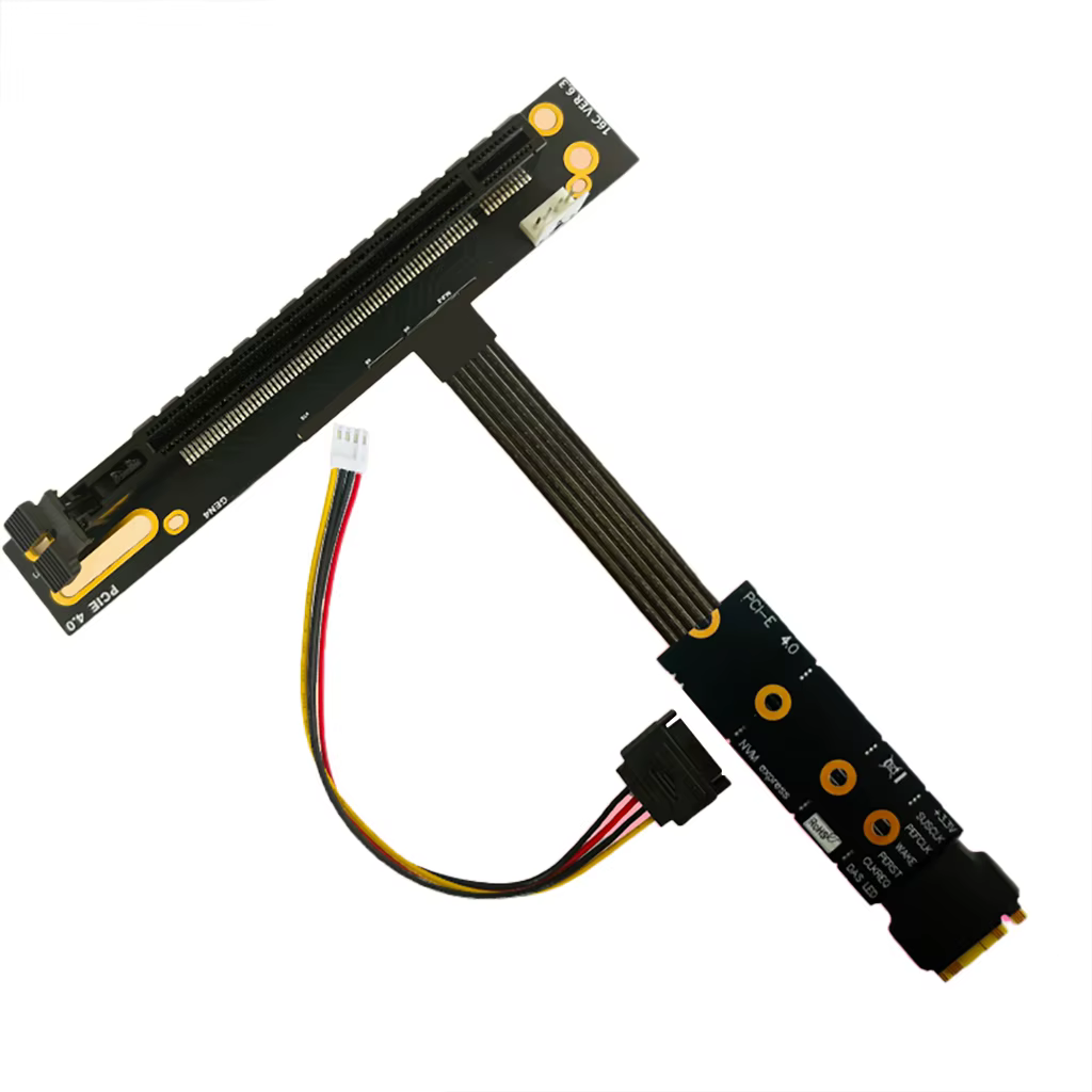 Carte d'extension PCIe 3.0 PCI-E 4.0x16 1 à 2, carte divisée Gen4, bifurcation PCIe 16X à x8x8, CPU 