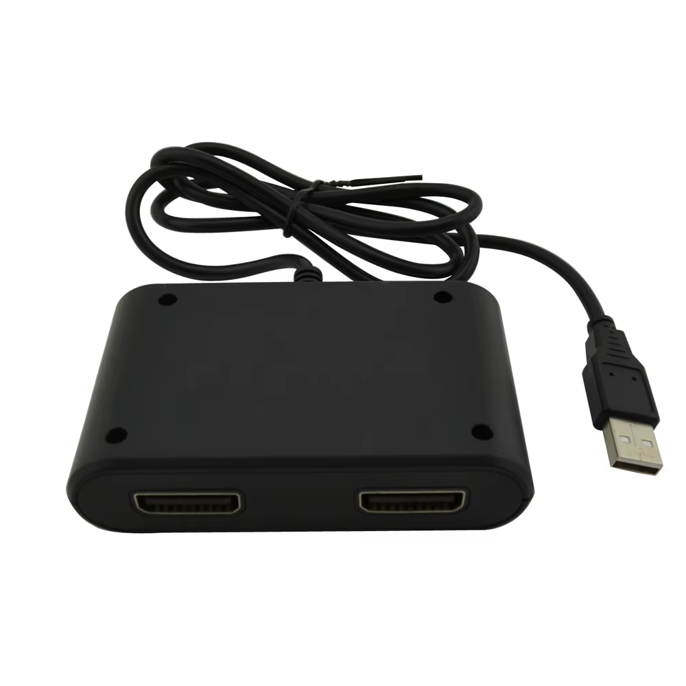 Pour MayFlash pour Sega Saturn SS contrôleur Game Pad vers PC adaptateur USB double Port