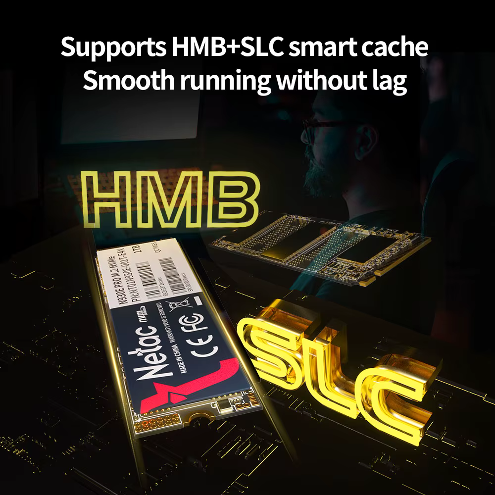 Netac SSD NVMe M2 1 to 128GB 256GB 512GB M.2 SSD NVMe PCIe disque dur disque SSD interne pour ordina