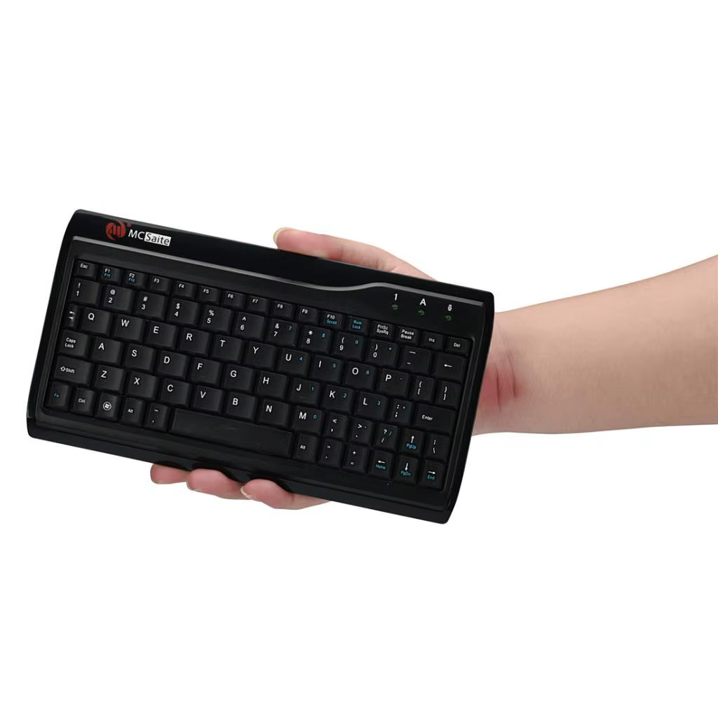 Clavier miniature portable, fin, discret, silencieux, filaire USB pour ordinateur et ordinateur port