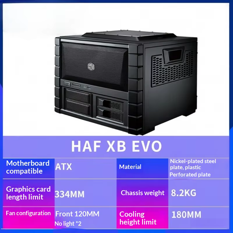 Boîtier d'ordinateur horizontal ATX, prend en charge une carte graphique de 334 mm et un refroidisse