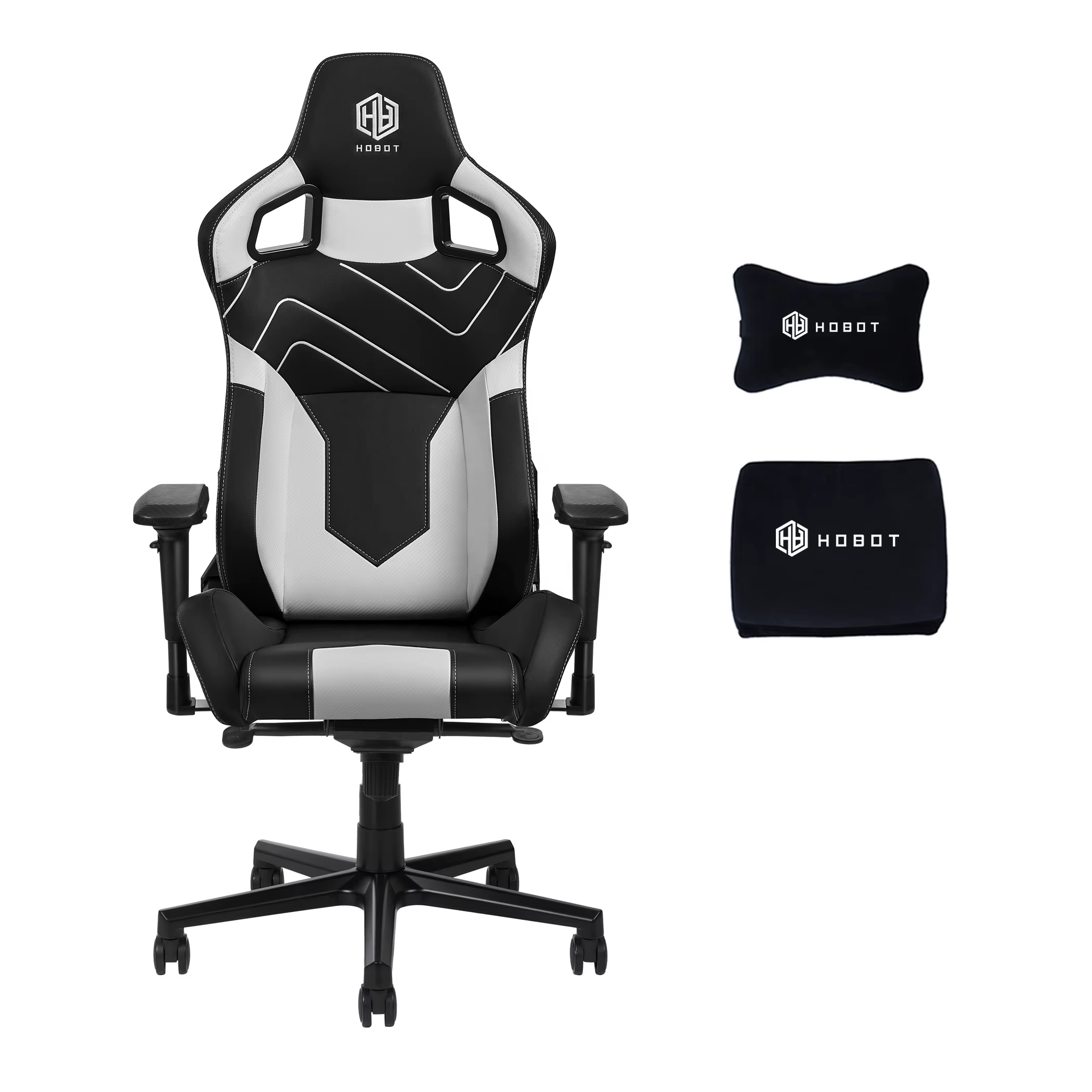 Chaise de bureau gaming ergonomique en cuir style course pour PC Gamer, vente en gros