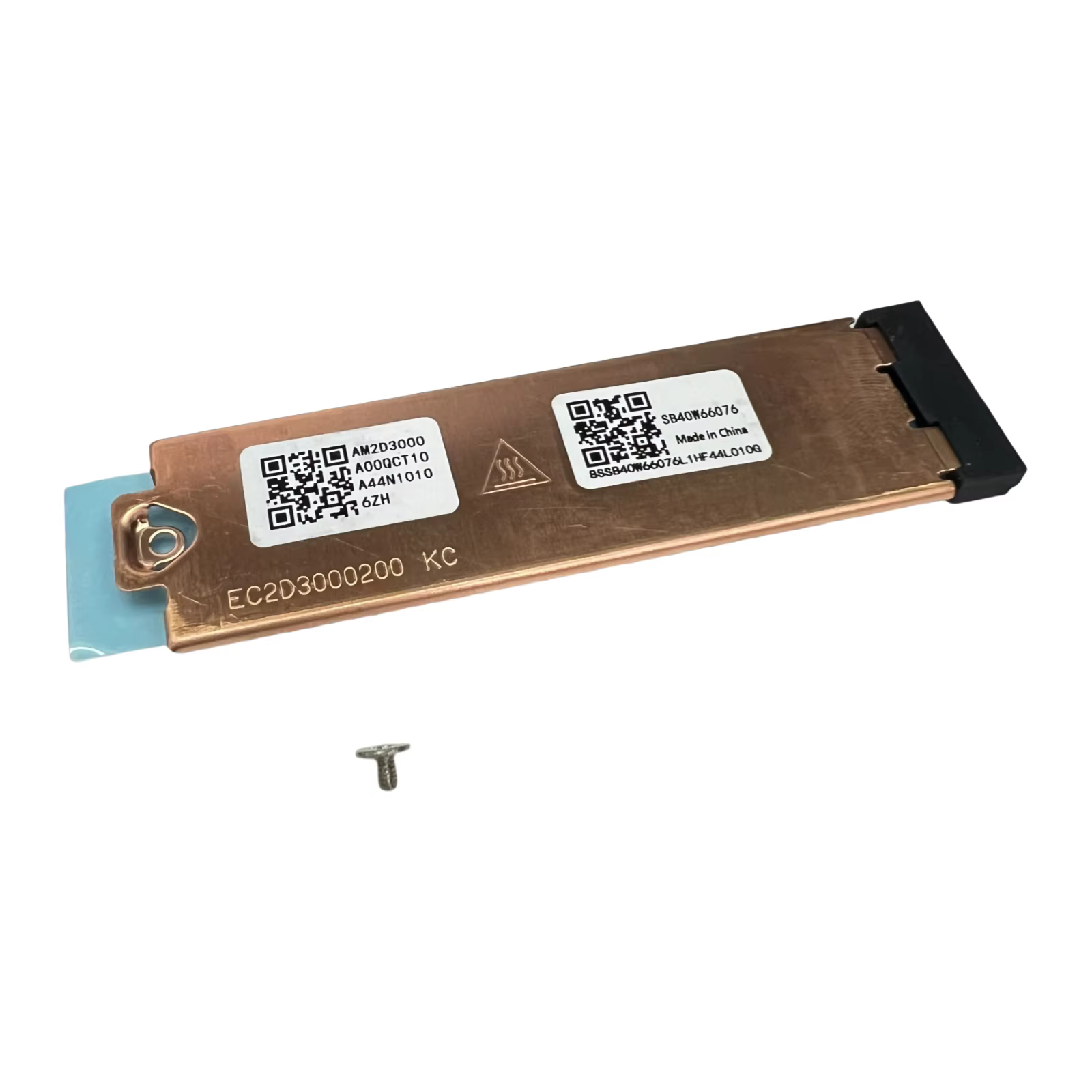 Support de montage et dissipateur thermique pour disque SSD M.2 PCIe 2280 pour ordinateurs portables