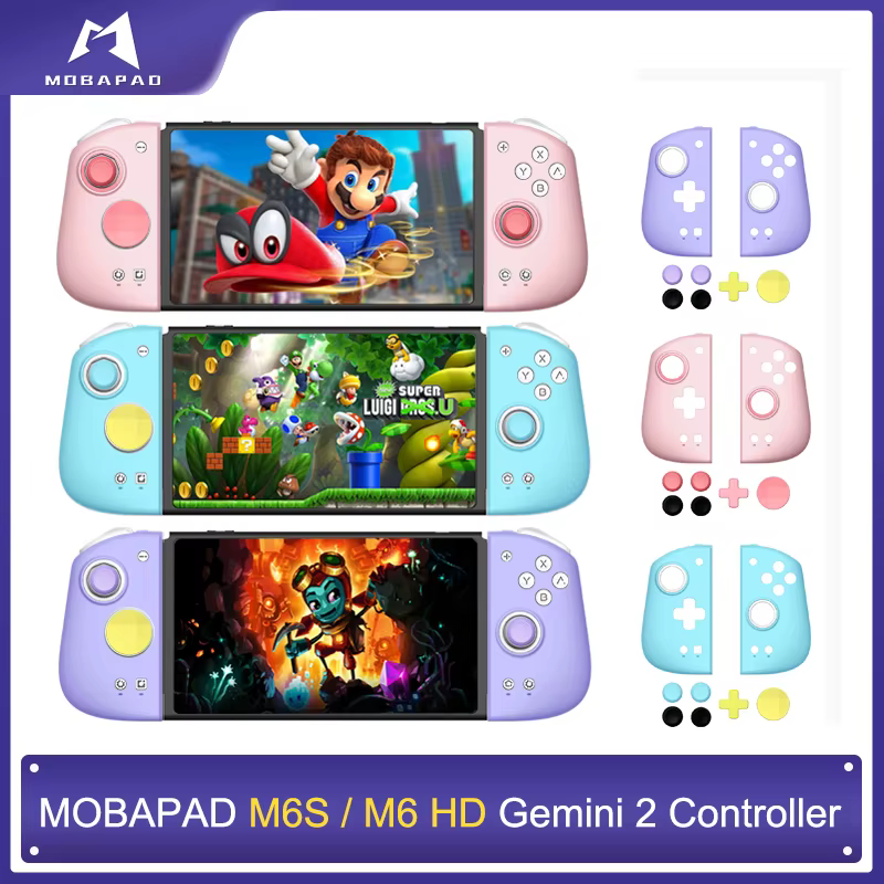Mobapad M6s/M6 HD pour Nintendo Switch/Switch OLED réglable Joystick effet Hall contrôleur JoyPad pa