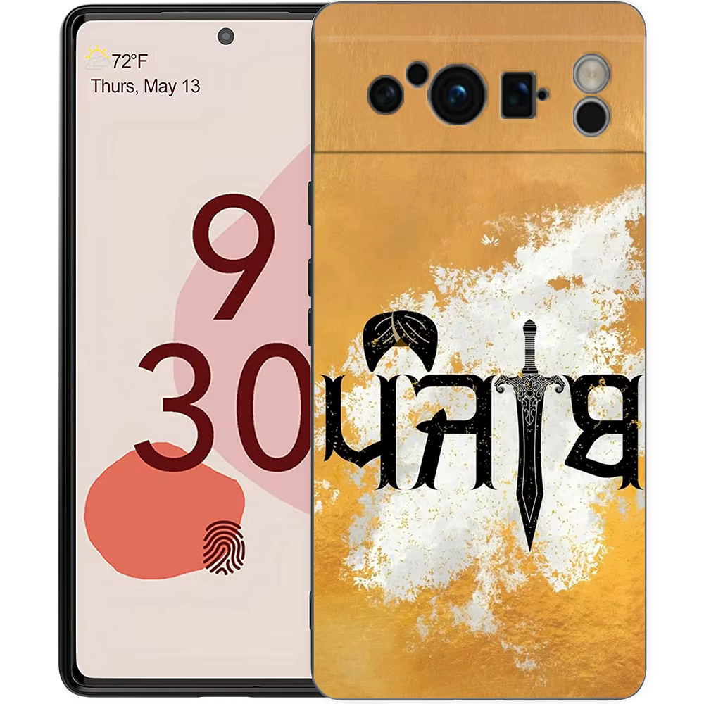 Punjab carte coque de téléphone pour Google Pixel 10 9 8 7 6 Pro XL 9A 8A 6A 7A 5G souple antichoc T