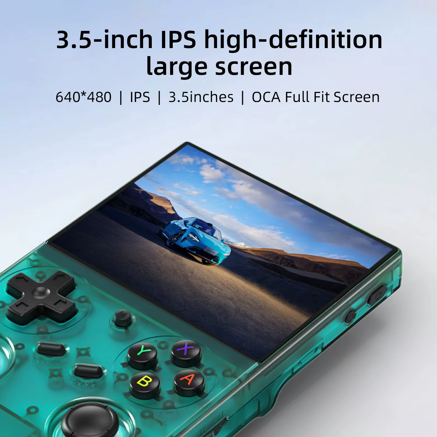 ANBERNIC 64 Bit RG 35XXPRO RG35XX PLUS Console de jeu rétro portable avec 64 Go de mémoire intégrée,