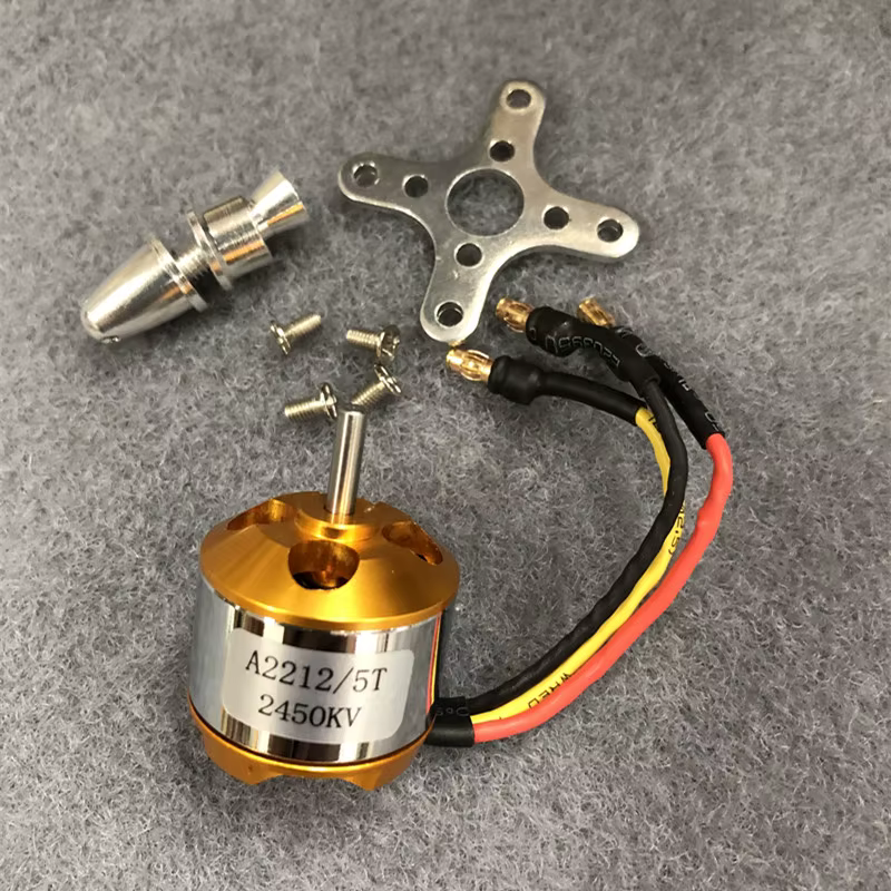 Moteur sans balais A2212, 930/10001200/1400/1800/2200/2450/2700KV, pour avion RC, multicoptère, 1 pi