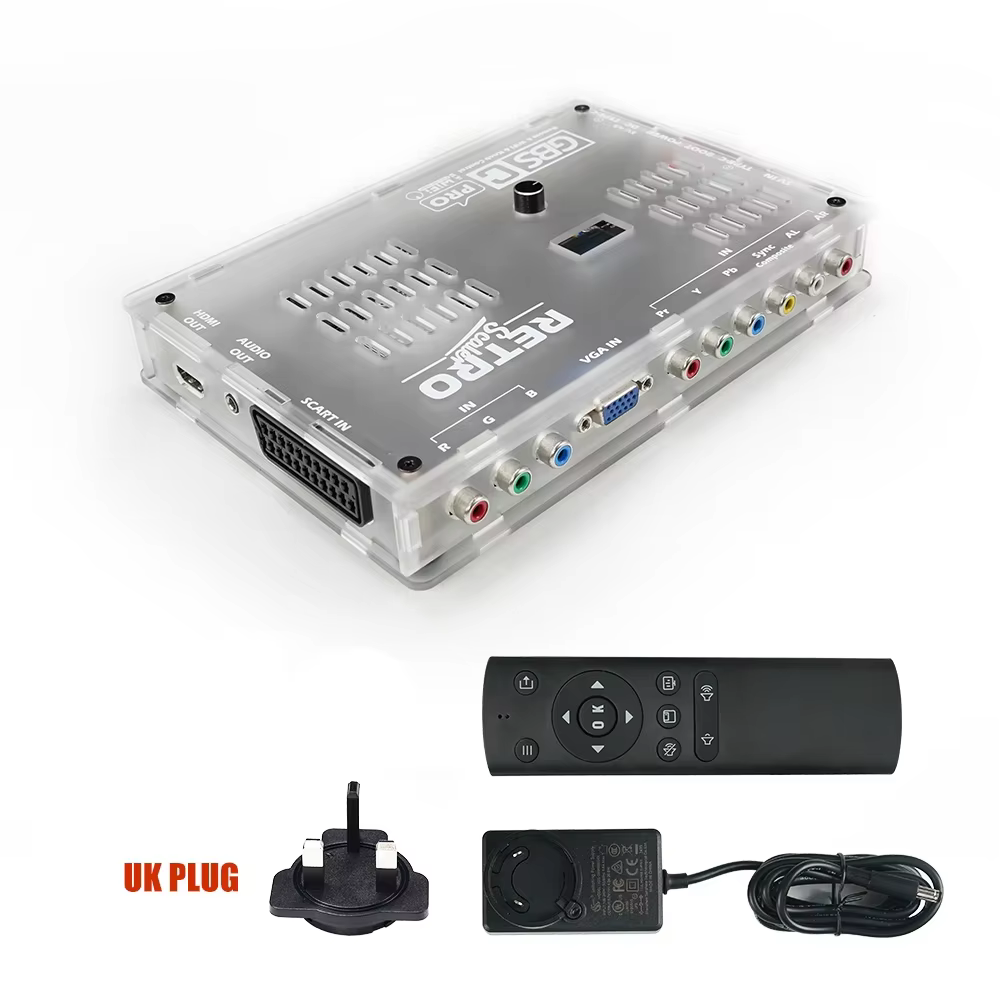 RetroScaler GBSC Pro GBS Contrôle Scart RGBS YPbPr VGA Composite (AV) SV vers HDMI ® Convertisseur