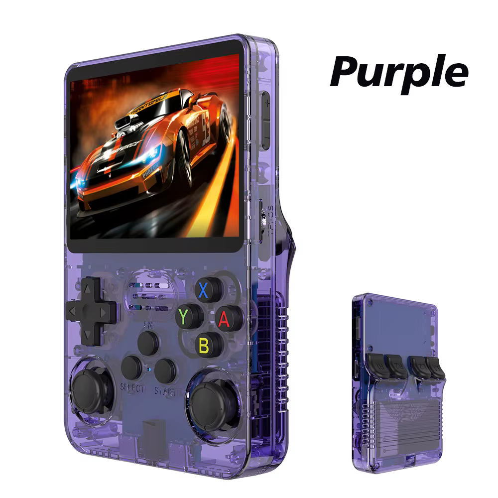 Console de jeu vidéo Portable rétro R36S, système Linux, écran IPS de 3.5 pouces, lecteur vidéo Port