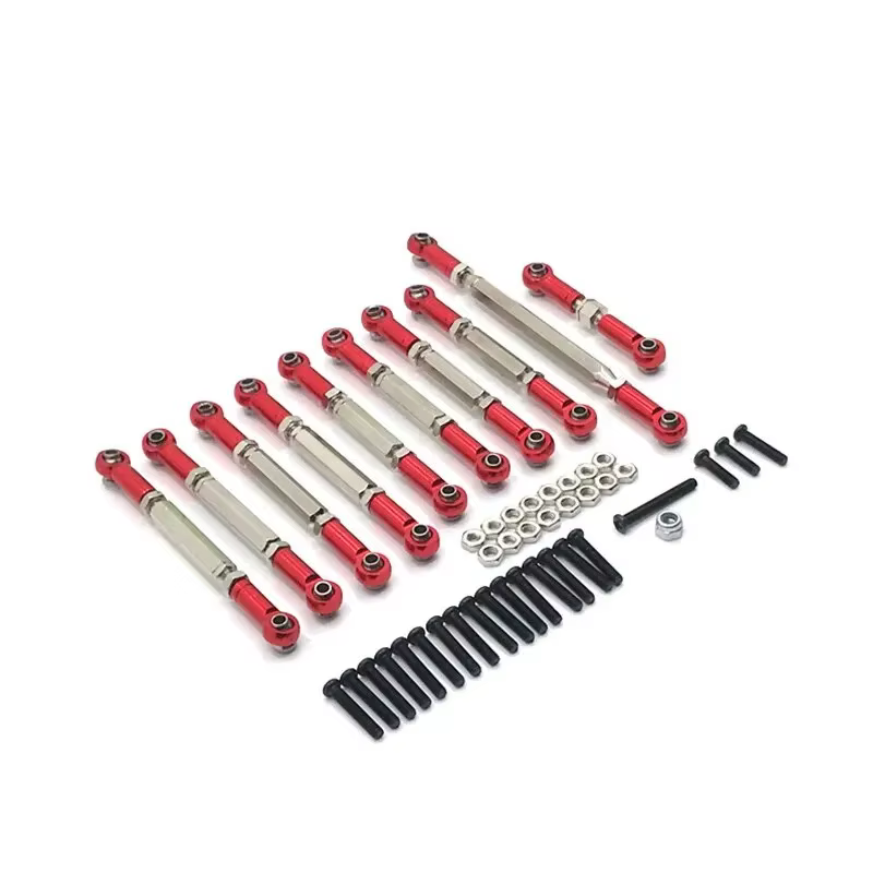 Kit combiné de liaison métallique de direction de biellette de direction pour MN D90 D91 D96 D99S MN