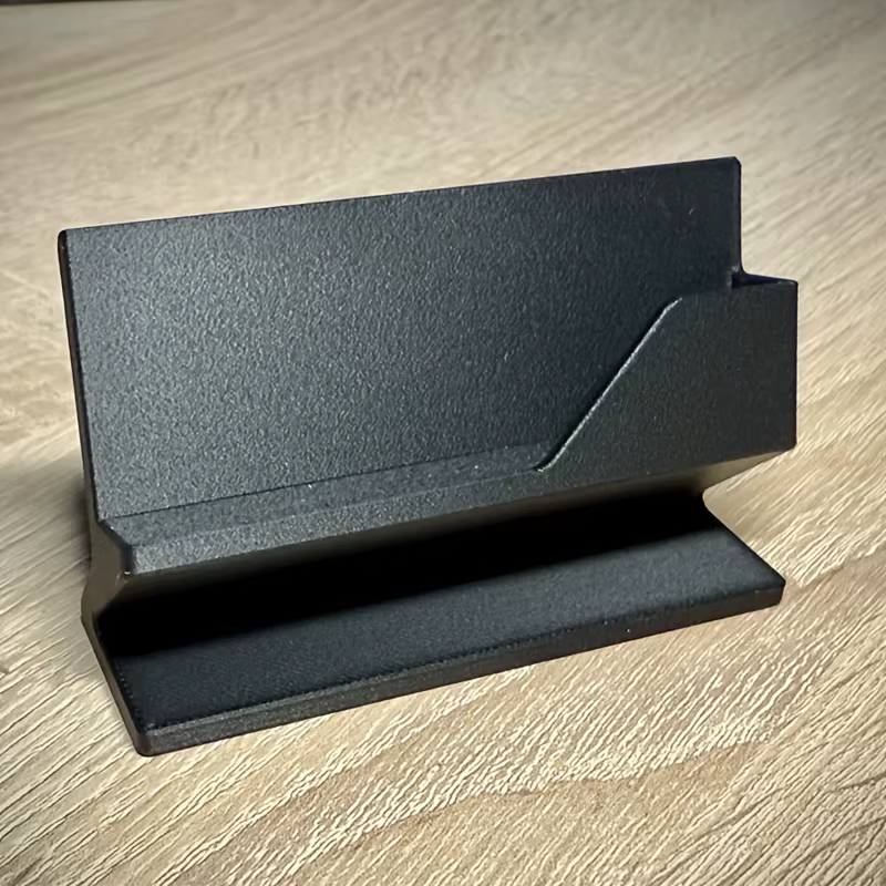 Porte-cartes de visite minimaliste, organisateur de bureau en plastique pour ranger et présenter vos