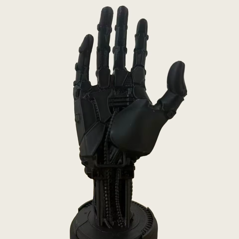 Support de manette de jeu imprimé en 3D, main de robot Cyberpunk, ornement de bureau, décoration gam