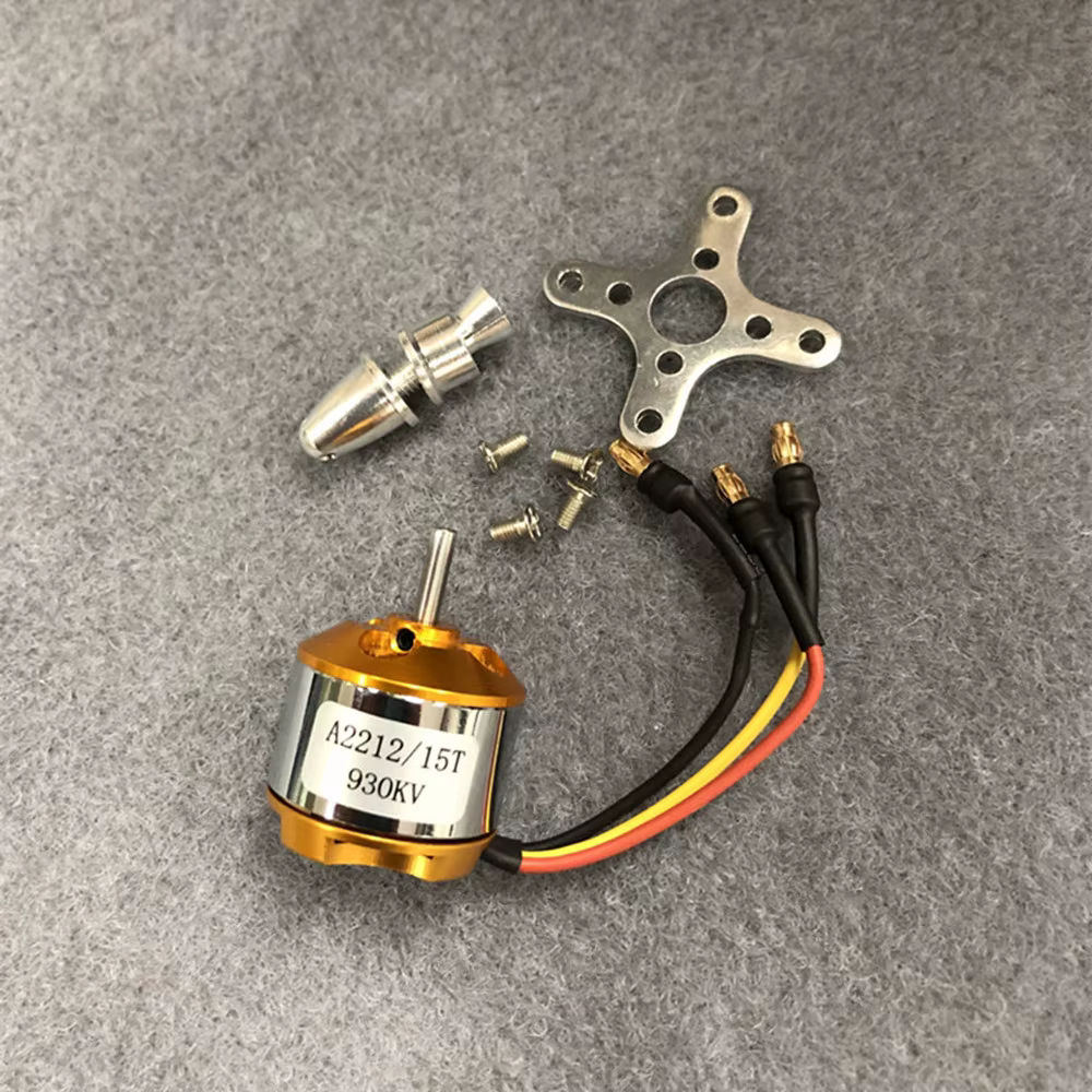 Moteur sans balais A2212, 930/10001200/1400/1800/2200/2450/2700KV, pour avion RC, multicoptère, 1 pi