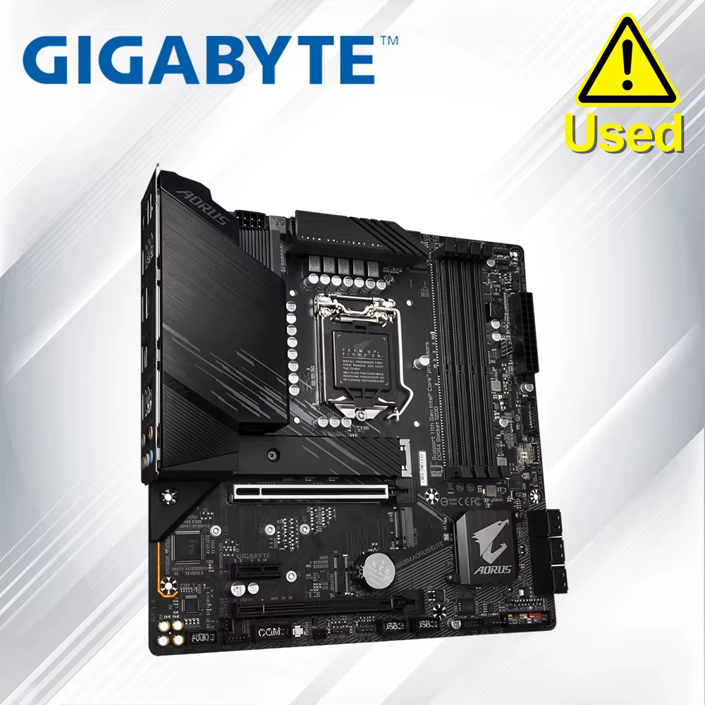 Cartes mères Gigabyte B560M AORUS ELITE LGA 1200 DDR4 128GB M-ATX pour carte mère de bureau Intel B5