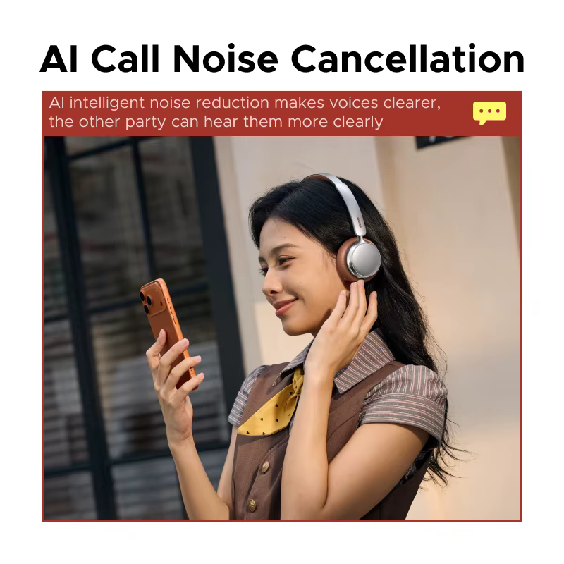 UGREEN Studio Plus 25dB ANC casque antibruit actif sans fil sur l'oreille écouteurs Bluetooth, Audio