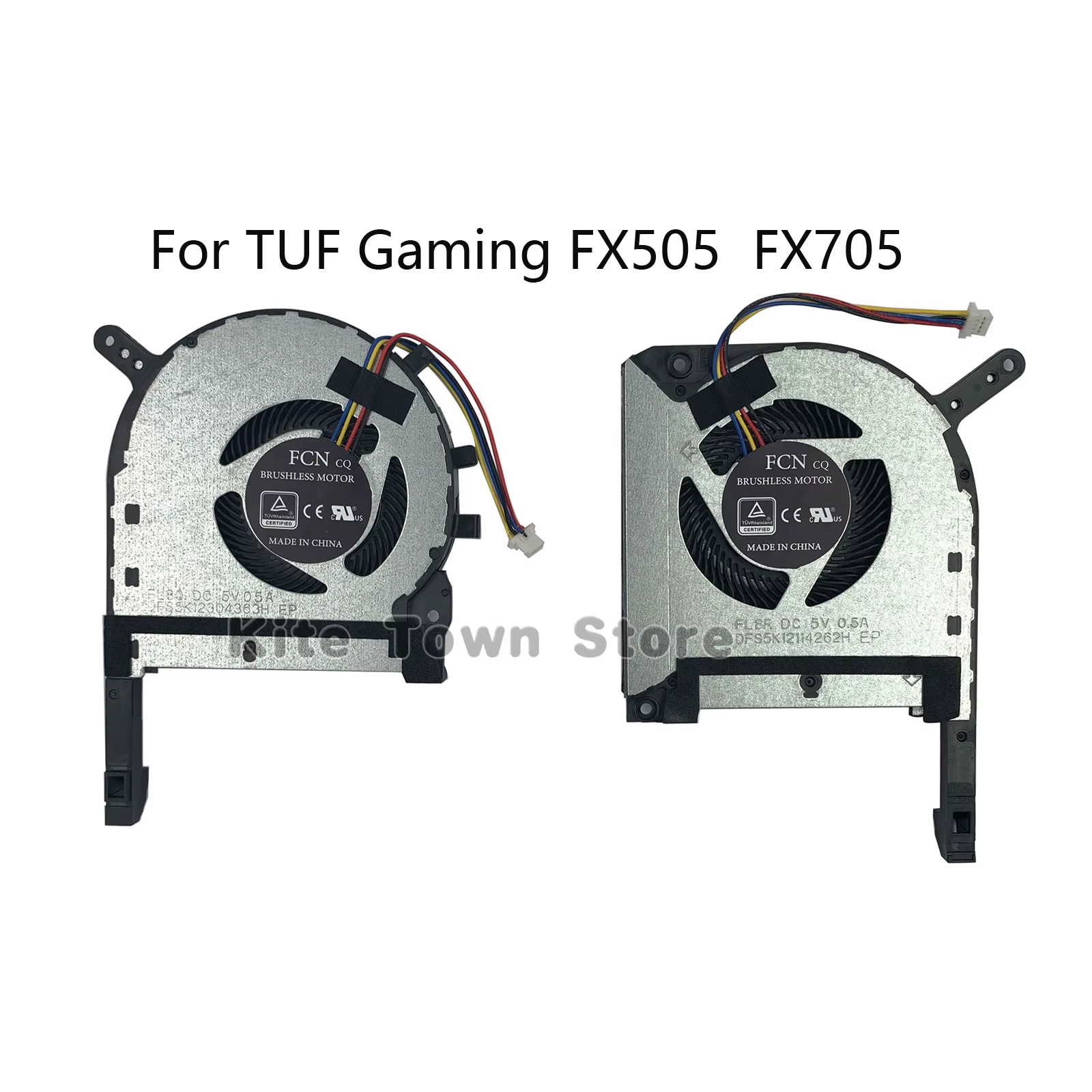 Nouveau ventilateur CPU + GPU 5V pour ASUS TUF FX505 FX705 FX506 (2020) FX706 (2020) TUF Gaming A15 