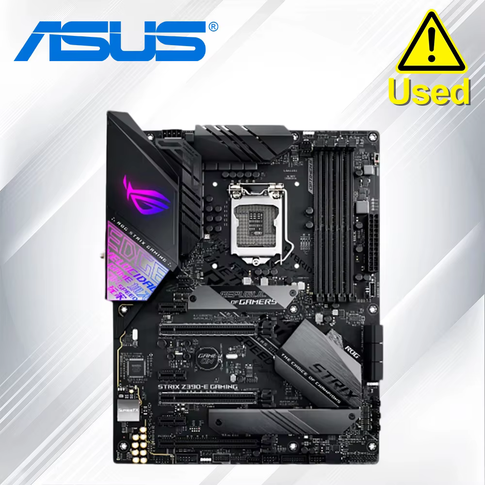 ASUS ROG Strix Z390-E Gaming LGA 1151 (série 300) Intel Z390 SATA 6 Gbumental ATX Intel Carte mère