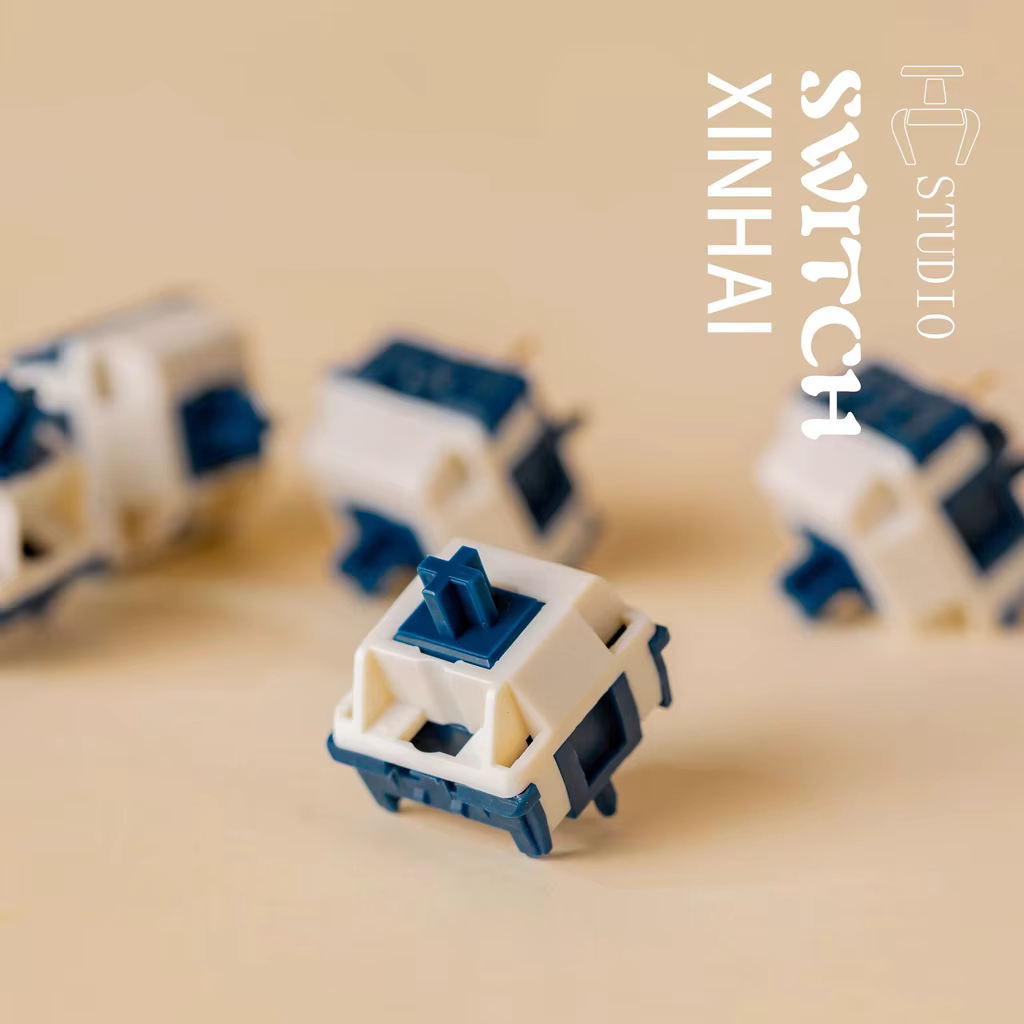 HMX Xinhai commutateur 5Pin linéaire 37gf 57gf clavier mécanique pour Kit de clavier de jeu lubrifié