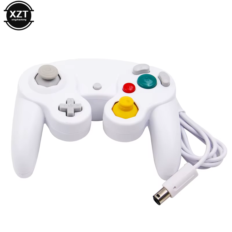 Contrôleur de jeu filaire classique, télécommande double Mode pour Console NGC GameCube, accessoires