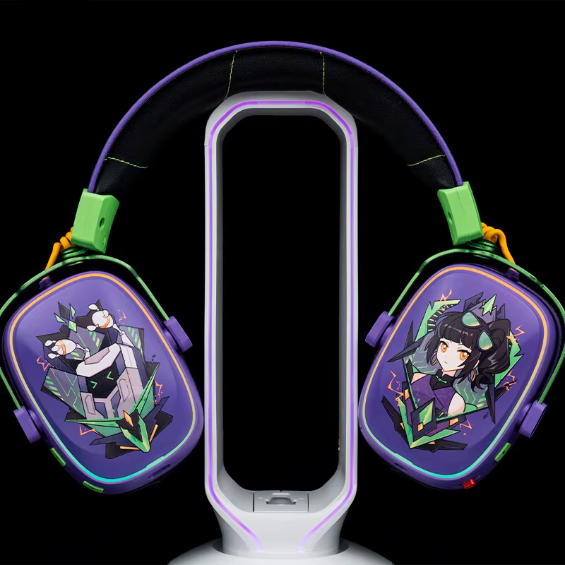 VALKYRIE VK S1 casque de jeu sans fil Triple Mode Microphone détachable 15ms Ultra-faible latence ca