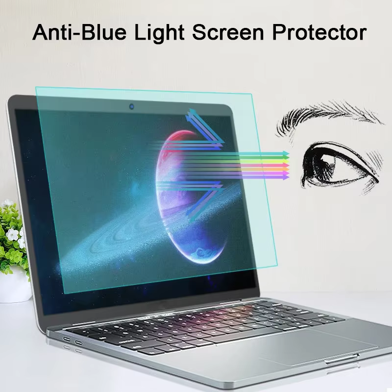 Protecteur d'écran anti-lumière bleue pour ordinateur portable 14 15.6 15 16 11 12 Macbook Air Pro 1