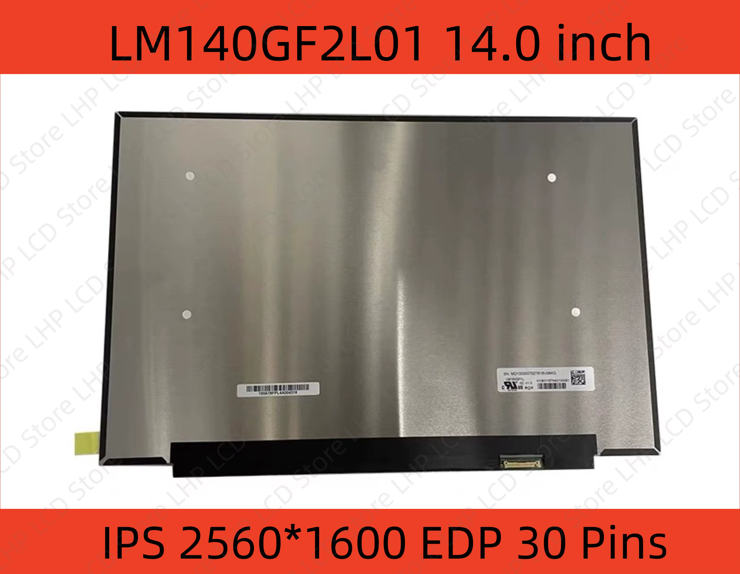 14.0 ''IPS LM140GF2L01 LM140GF2L 01 écran LCD pour ordinateur portable panneau d'affichage matrice I