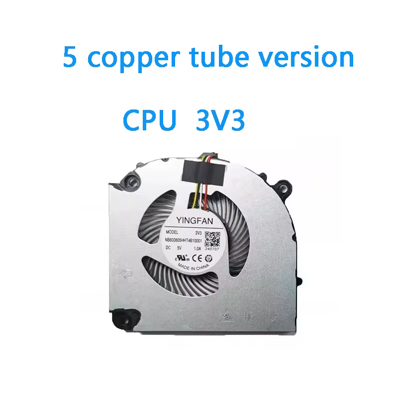 Nouveau ventilateur de refroidissement CPU GPU pour ordinateur portable d'origine pour YINGFAN P15 P