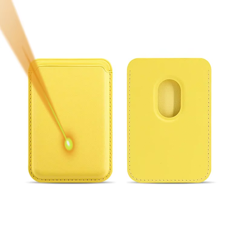 Étui porte-cartes magnétique personnalisé avec nom personnalisé pour téléphone 12 – 17, autocollant 