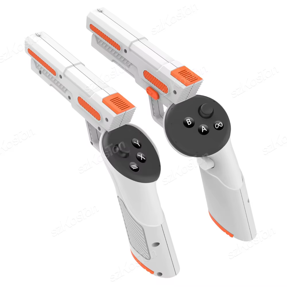 Poignées de Stock de pistolet VR pour contrôleur Meta Quest 3 / Quest 3S VR, expérience de prise de