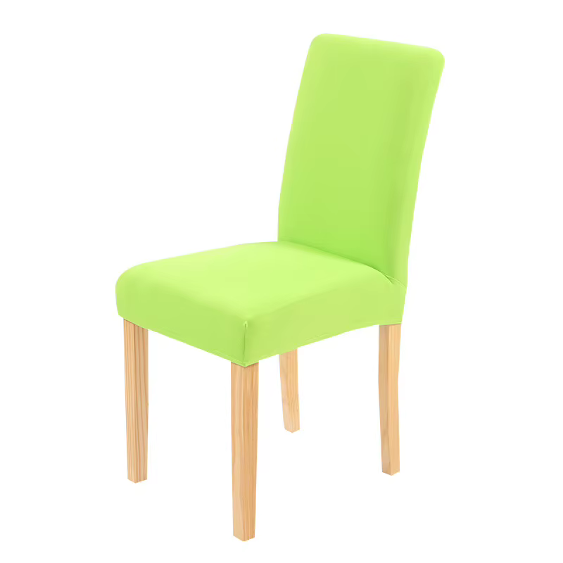 Housse De Chaise élastique De couleur unie, pour salle à manger, cuisine, mariage, hôtel, Banquet, R