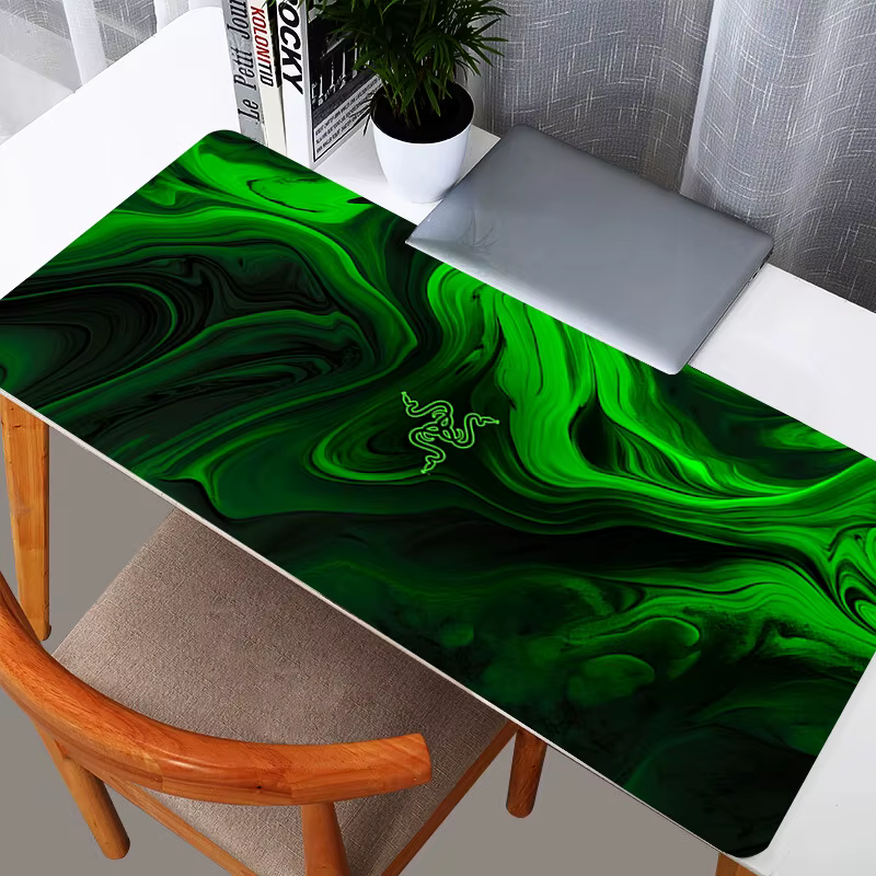 Jeux de bureau RAZER grand tapis de souris Gamer clavier tapis de souris Pc ordinateur tapis de bure
