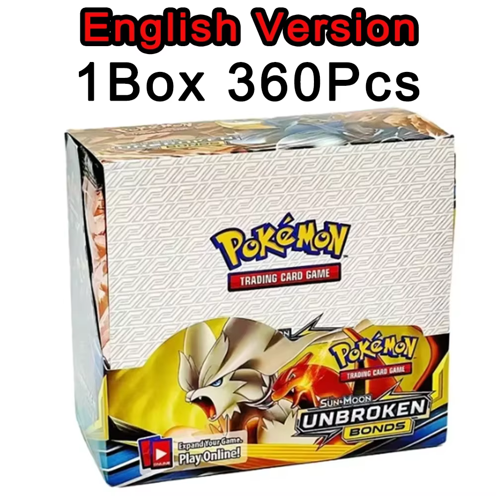 Boîte de 360 cartes Evolutions Battle Style Booster, jeu de cartes à collectionner TCG, cartes à col
