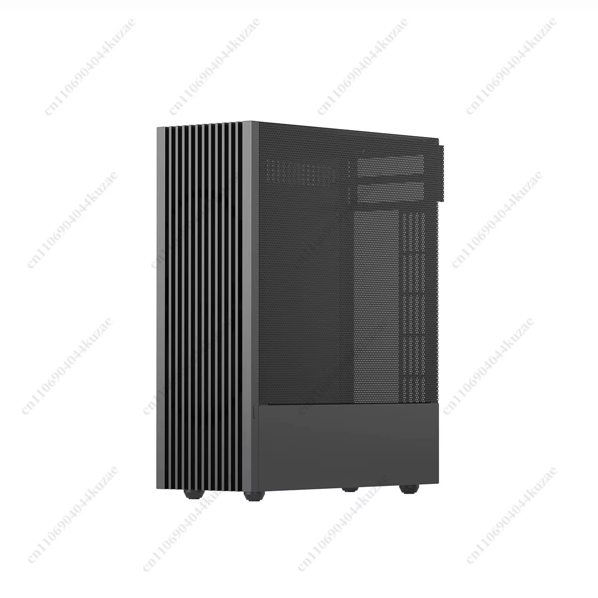Boîtier Mini ITX en alliage d'aluminium CNC, compatible Flex ATX 4,9L pour GPU demi-hauteur et alime