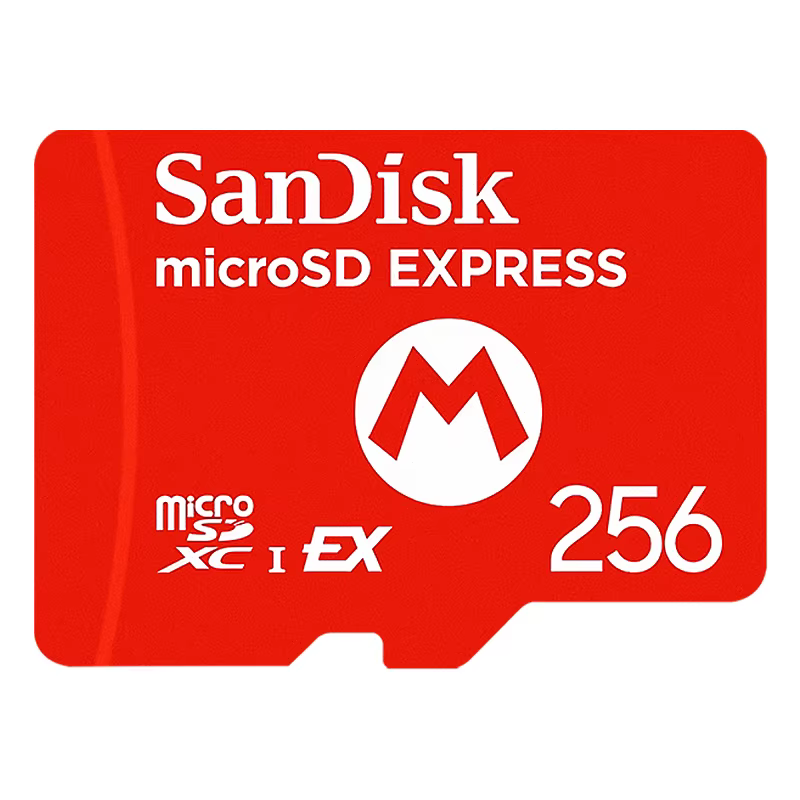 SanDisk carte microSD Express 128GB 256GB A2 5.3K NVMe TF carte mémoire pour tablette UAV Switch 2 M