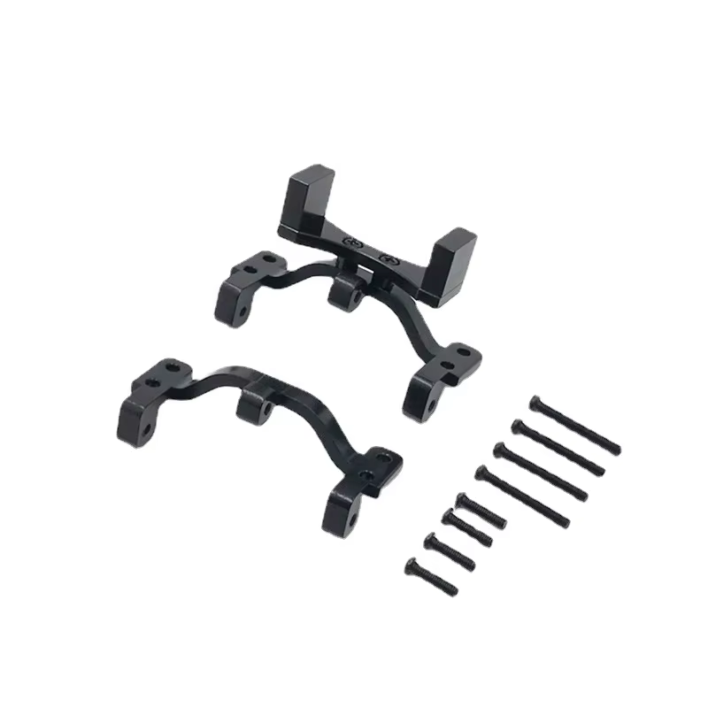Siège de montage de tige de traction en métal WPL C24 MN99S et support de montage Servo pour MN D90 