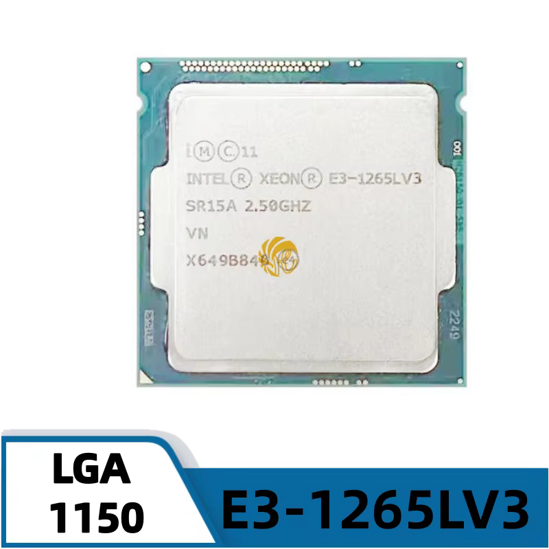 Processeur Intel Xeon E3-1265LV3 2,5 GHz Quad-Core huit cœurs 45 W LGA 1150 E3 1265Lv3 E3 1265L V3
