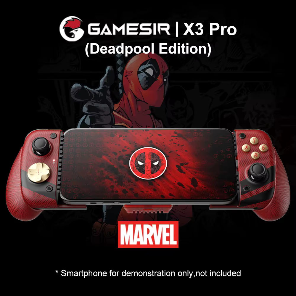 GameSir X3 Pro Deadpool Edition contrôleur de jeu Mobile 100% Original avec puissance de refroidisse