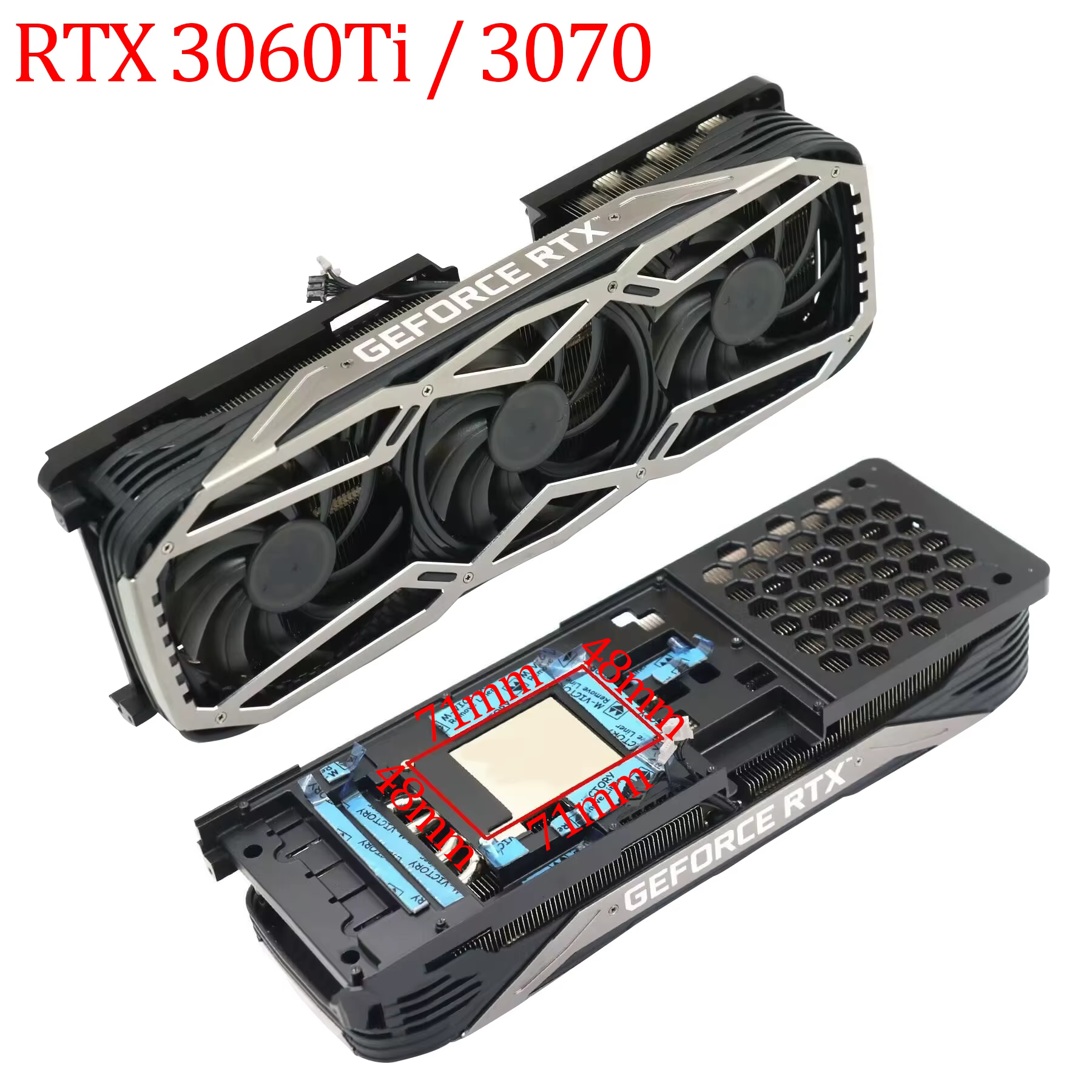 ​ Ventilateur de remplacement de carte graphique d'origine pour Gainward / PNY / Leadtek RTX 3060Ti 