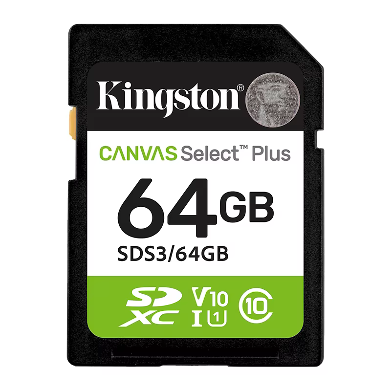 Kingston carte SD V10 V30 V60 V90 classe 10 U1 U3 UHS-I UHS-II 64GB 128GB 256GB 512GB 1TB SDHC SDXC