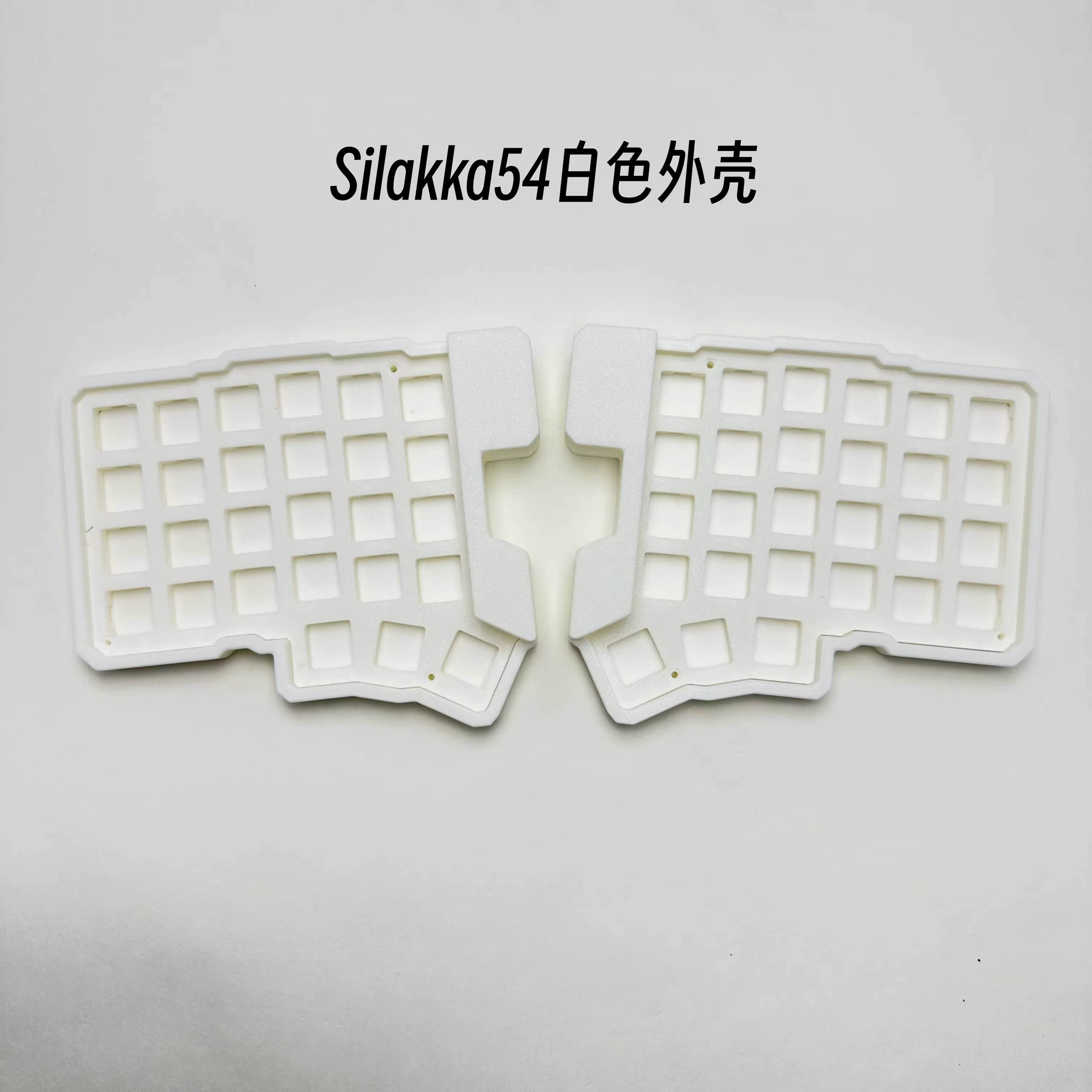 Silakka54 clavier fendu filaire Support d'échange à chaud QMK/VIAL clavier ergonomie RP2040zero acce
