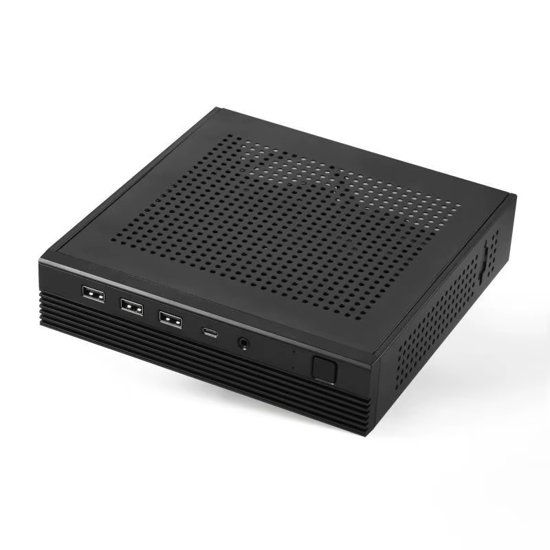 RGEconvex cruc06 Bureau Mini ITX Cas Mini Jeu Ordinateur Châssis HTPC Cas Stand Pour MINI-ITX Ultra-