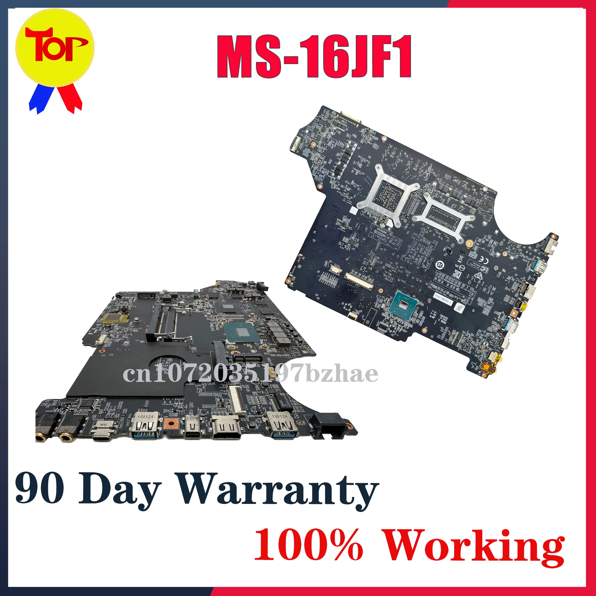Carte mère pour ordinateur portable MSI MS-16JF1 MS-16JF PE62 GV62 i5-8300H i7-8750H GTX1050 GTX1050