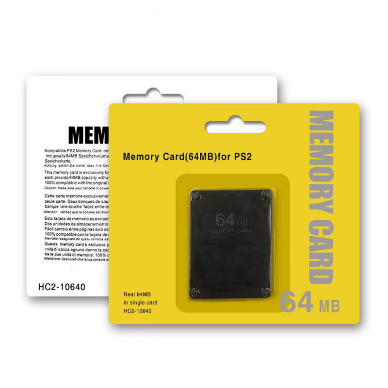 Extension de carte mémoire Premium 64 128 256 Mo, adaptée au Micro SD pour Sony Playstation pour PS2