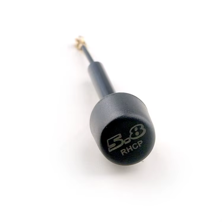 HappyModel 5.8GHz 2.5db sucette Omni Angle antenne RHCP LHCP UFL remplacement d'origine pour Crux35